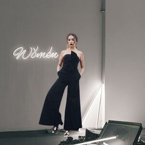 Fame and Partners Cici jumpsuit strapless twist front wide leg size 0